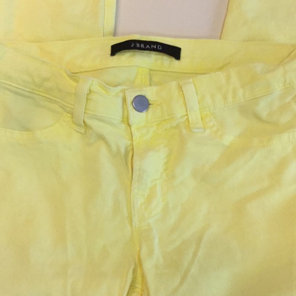J Brand Neon Lemon Skinny Jean - Picture 2 of 6